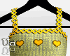 Yellow Heart Pink