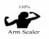 110% arm scaler