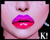 K! Colored Glitter Lips