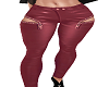 leather cherry rock pant