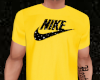 Yellow Nike T shirt