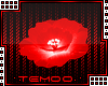 T|» Red Shoulder Flower