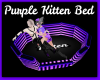 Purple Kitten Pet Bed