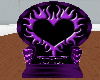 Purple heart throne