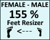 Feet Scaler 155%
