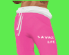 Savage Life Joggers Pink