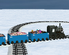 Frost Blue Train