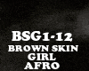 AFRO-BROWN SKIN