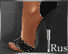 Rus: Black Sparkle Shoes