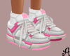 A| Sneakers Pink