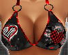 *-*Emo Red Bikini