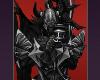 Flying Death Knight Halloween Warrior SWORDS BAT WINGS Armour DA