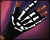 Skeleton Gloves Black