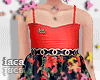 Red Flowers Dress