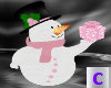 Snowman Pink