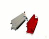Red Extendible Couch