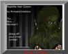Reptilla Hair Green