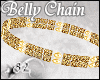 *82 GoldPearl BellyChain