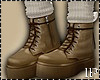 Brown Winter Socks Boots