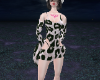 DEV dress white tiger
