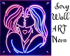 sexy Neon Lesbian art