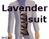 Lavender men's Suit