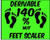 140% SCALER FOOT