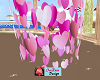 pink hearts poofer