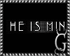 G.He Is Mine.II /Badge