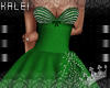 ♔K Belle Gown Emerald