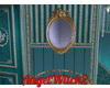AntiqueOvalGoldMirror