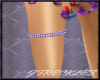 {JF} purple gem garter