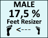 Feet Scaler 17,5% Male