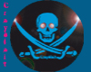 Blue Skull pirate