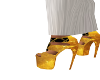 shoes golden storm heels