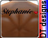 Stephanie back tattoo
