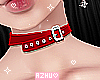 Luci Red Choker