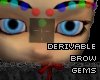 [P] derivable brow gems