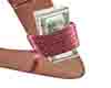 pole dancer arm pink
