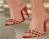 (AC)  Sparkle Heels Red