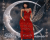 Moon Red  Dress Crochet