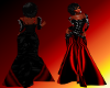 Red Vamp Reception Dress