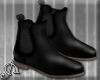 Alex Black Leather Boots