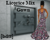 [bdtt] Licorice Mix Gown