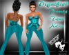 Dignified Pant Teal Xtra