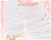 $K White Leg Warmers