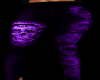 Purple Skull Pants