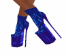 Platforms latex blue