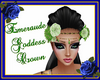 Emeraude Goddess Crown