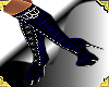 (PC) BLUE CHAINED BOOTS